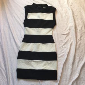 B. SMART Striped Pencil Dress